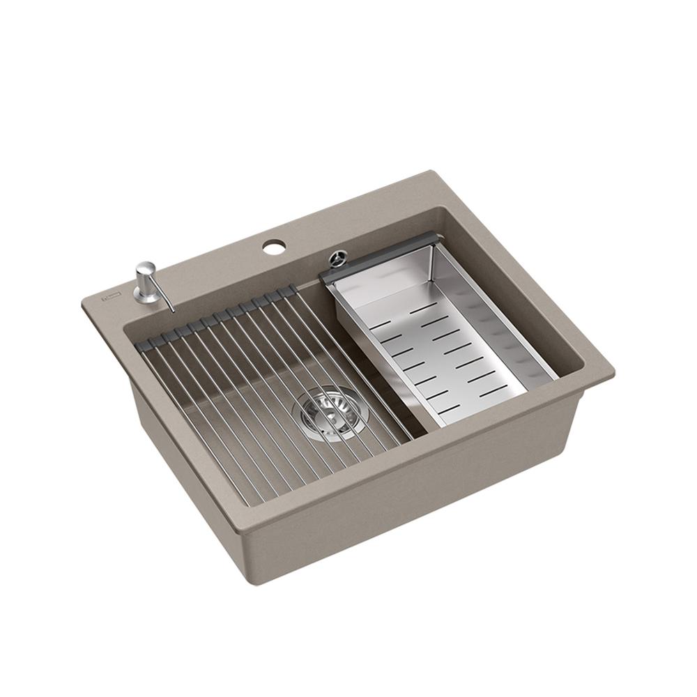 гранитная мойка KURT 110 WORKSTATION BEIGE