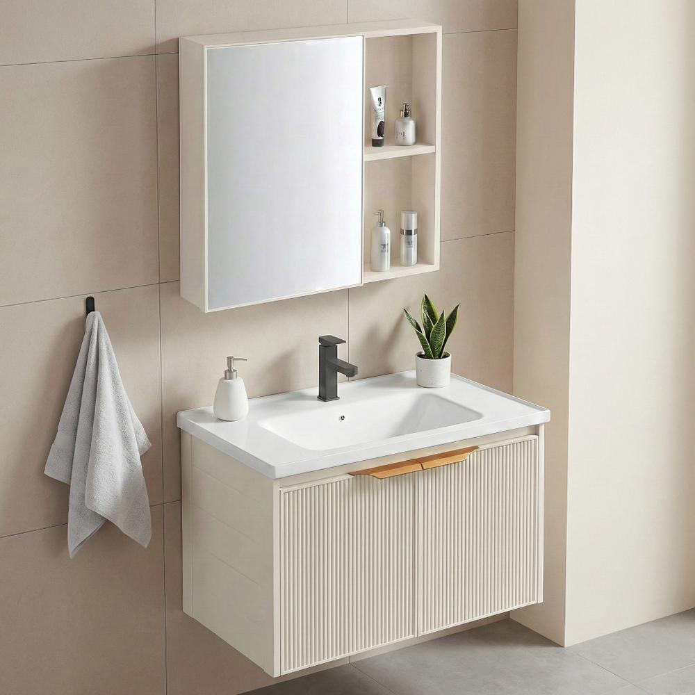 Ensemble de meubles de salle de bain Mario 60cm Beige