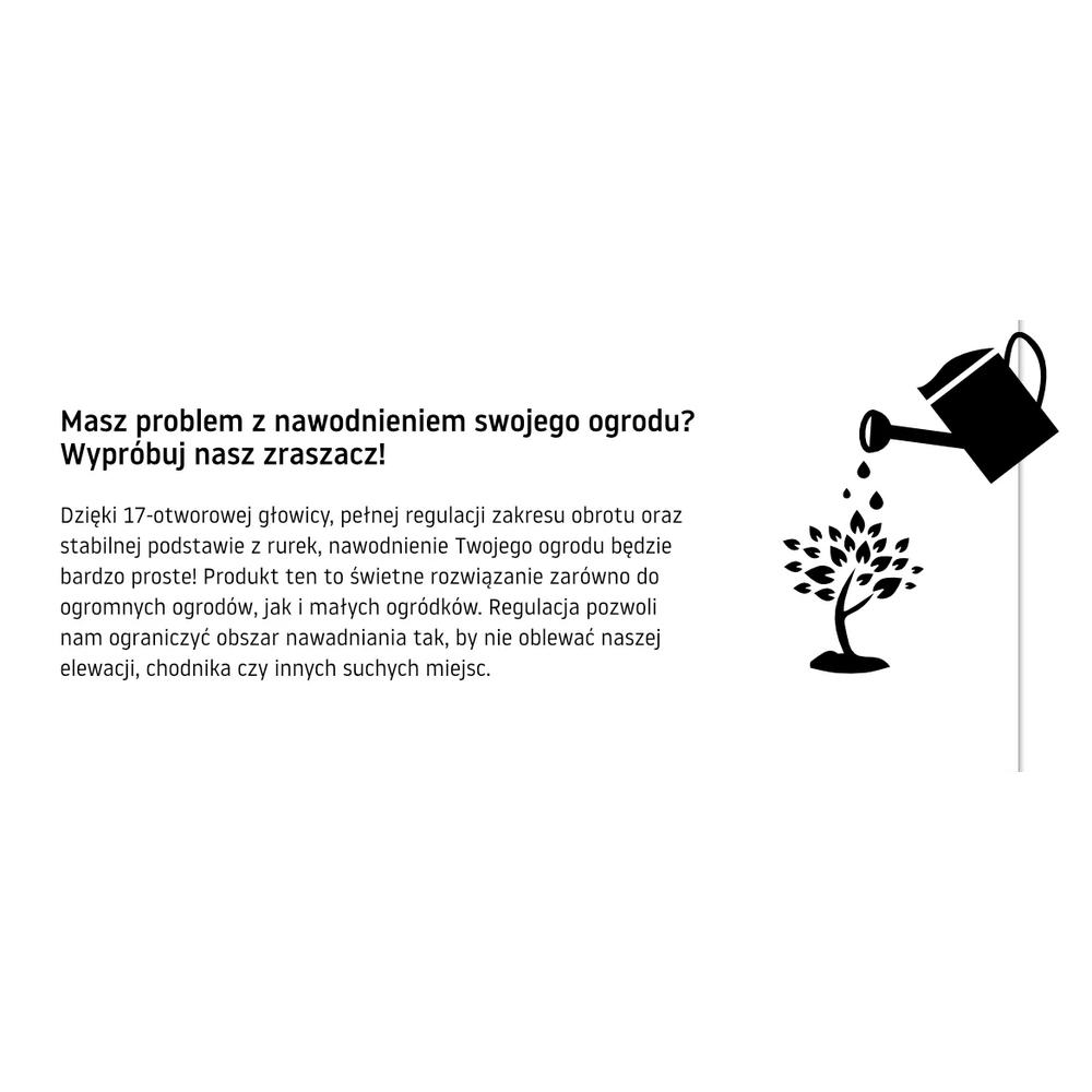 Zraszacz ogrodowy wahadłowy 281357