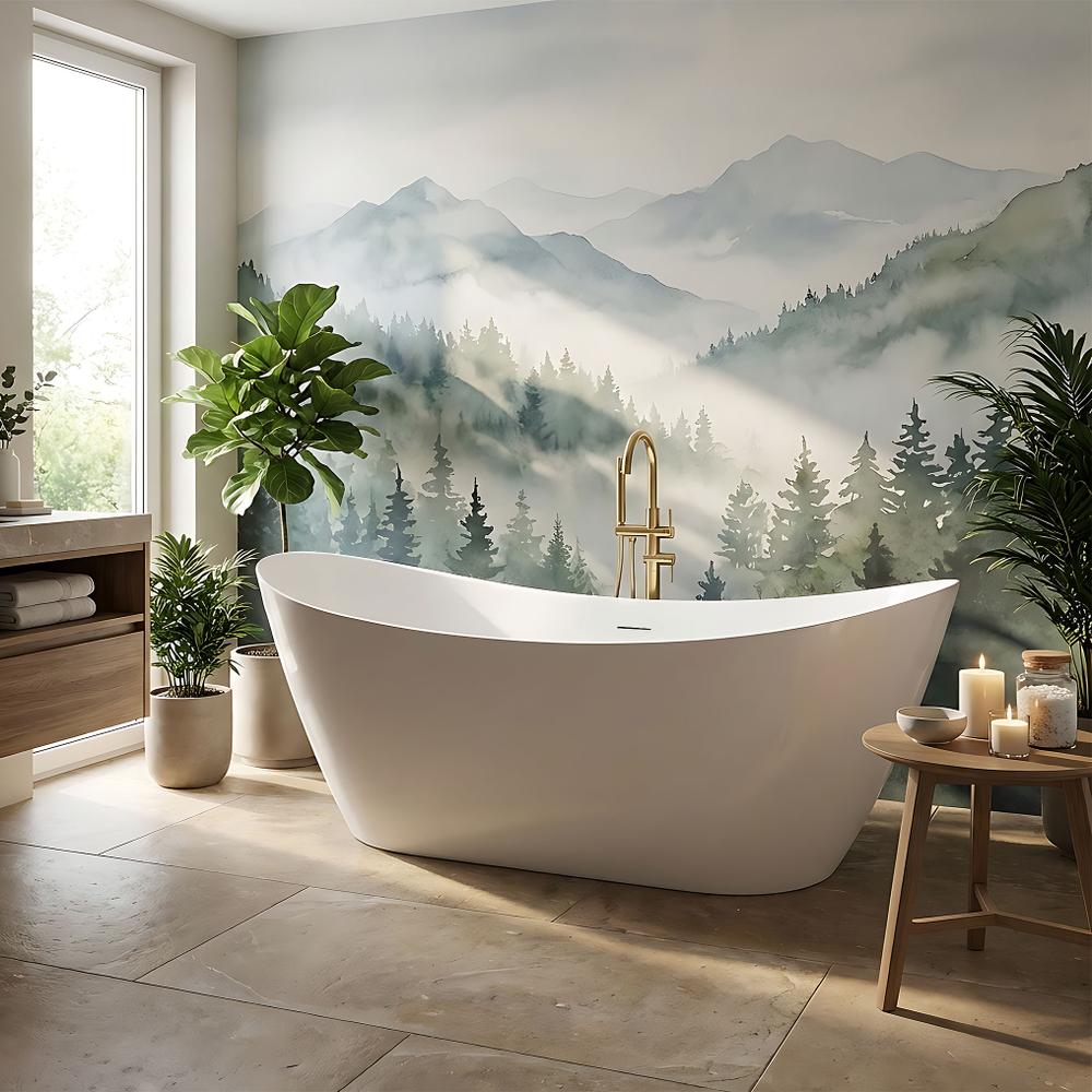 Baignoire autoportante Rea Ferrano Slim 180