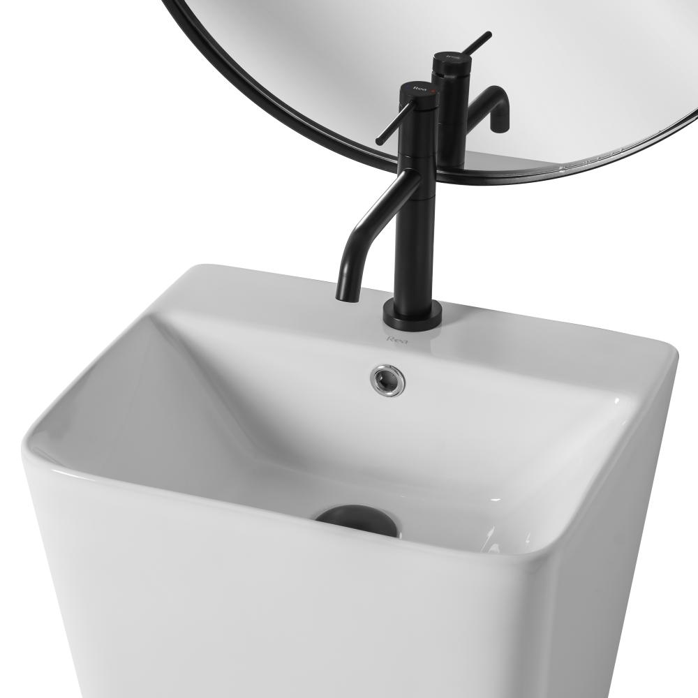 Freestanding ceramic basin ARIS