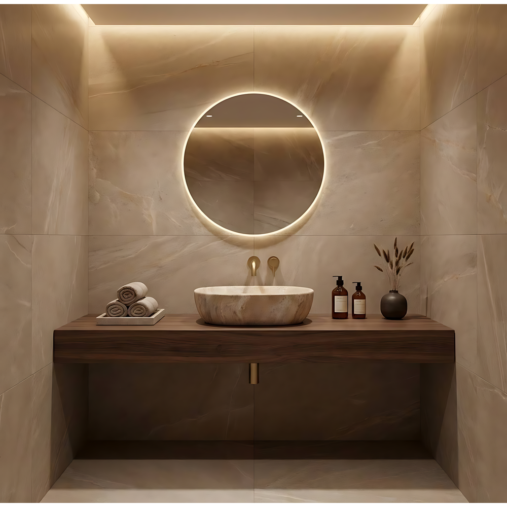 Umywalka Nablatowa REA Amelia SAVANA MATT