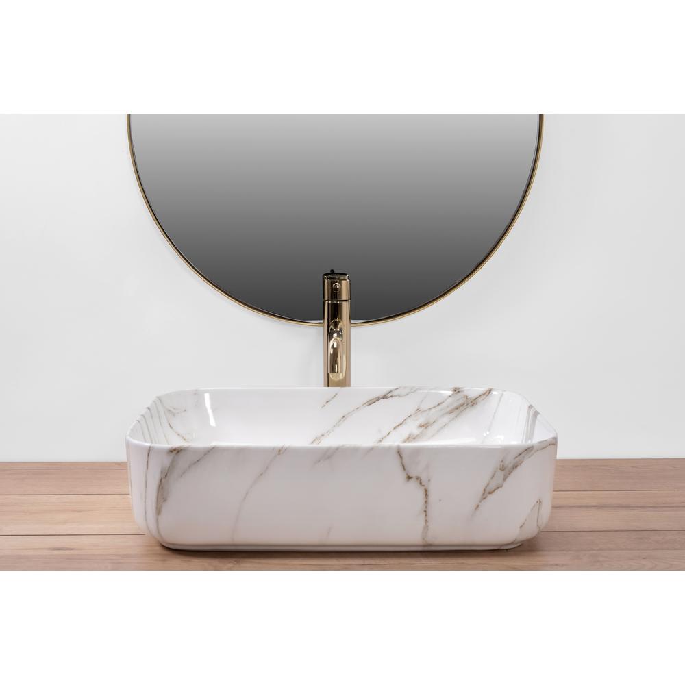 Умивальник на стільницю REA Demi Aiax Shiny