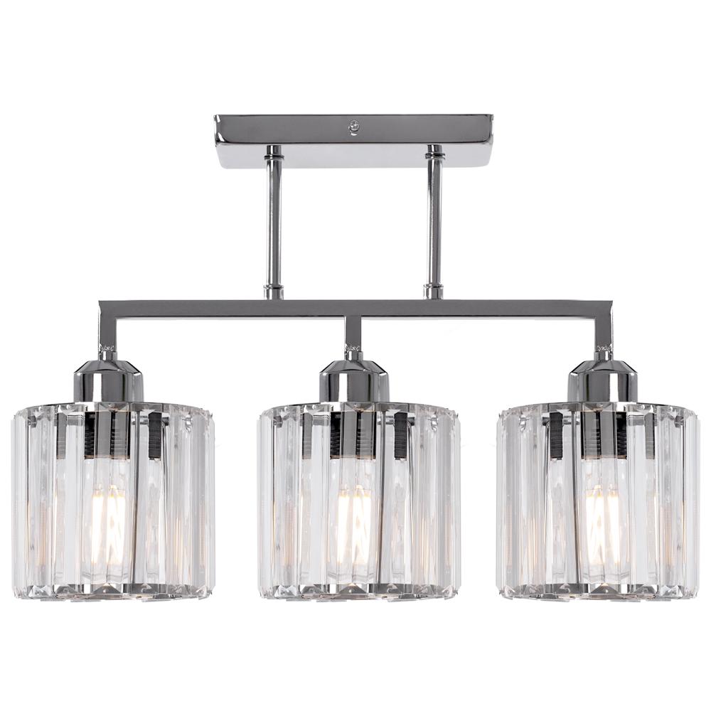 Deckenlampe GLAMOUR Chrome  3xE27 392228