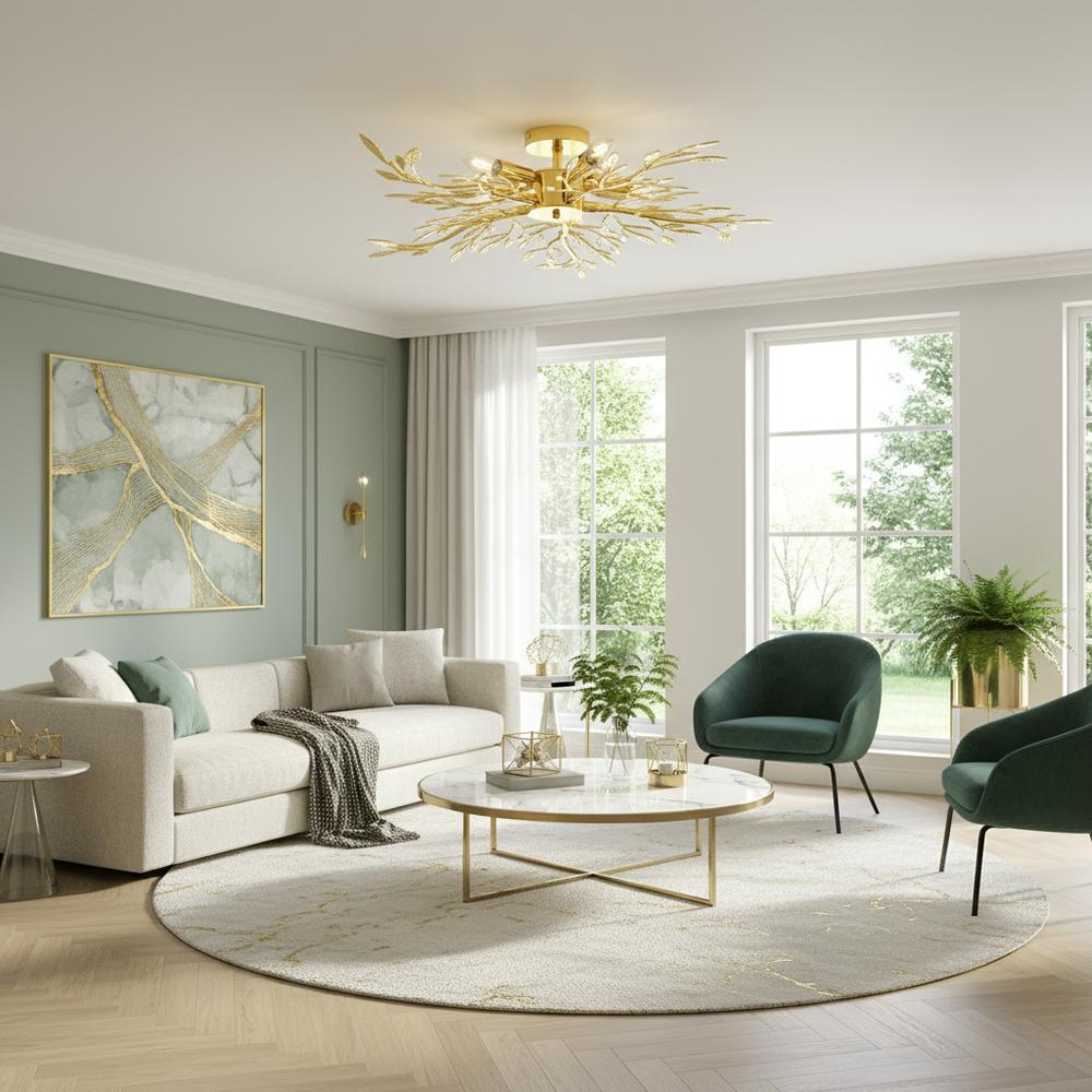 Deckenleuchte EBT022-5C GOLD