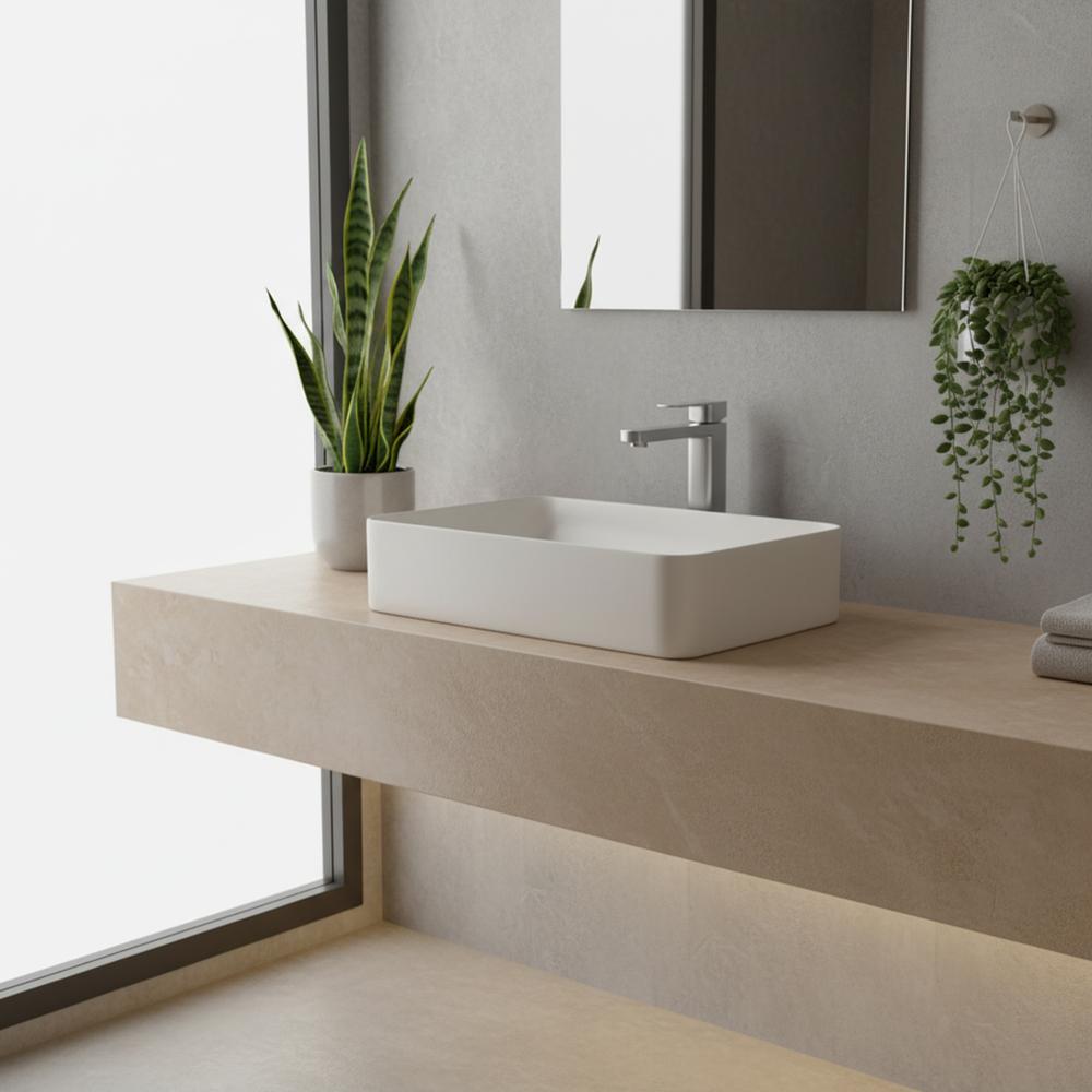 Maišytuvas vonios kambario Rea Arlo Brush Nickle