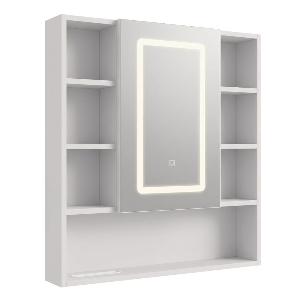 LED-Spiegelschrank Rea Luna 70x80cm