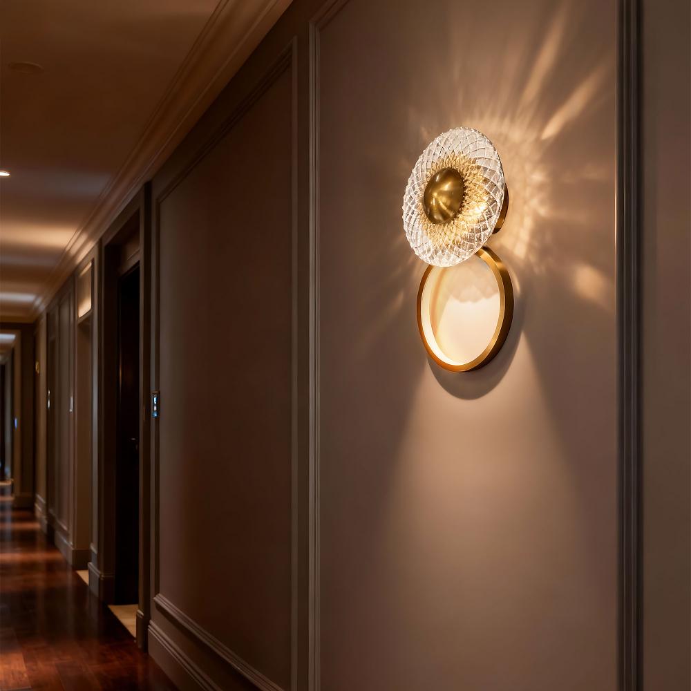 WANDLEUCHTE LED LHJ071-W Brush Gold