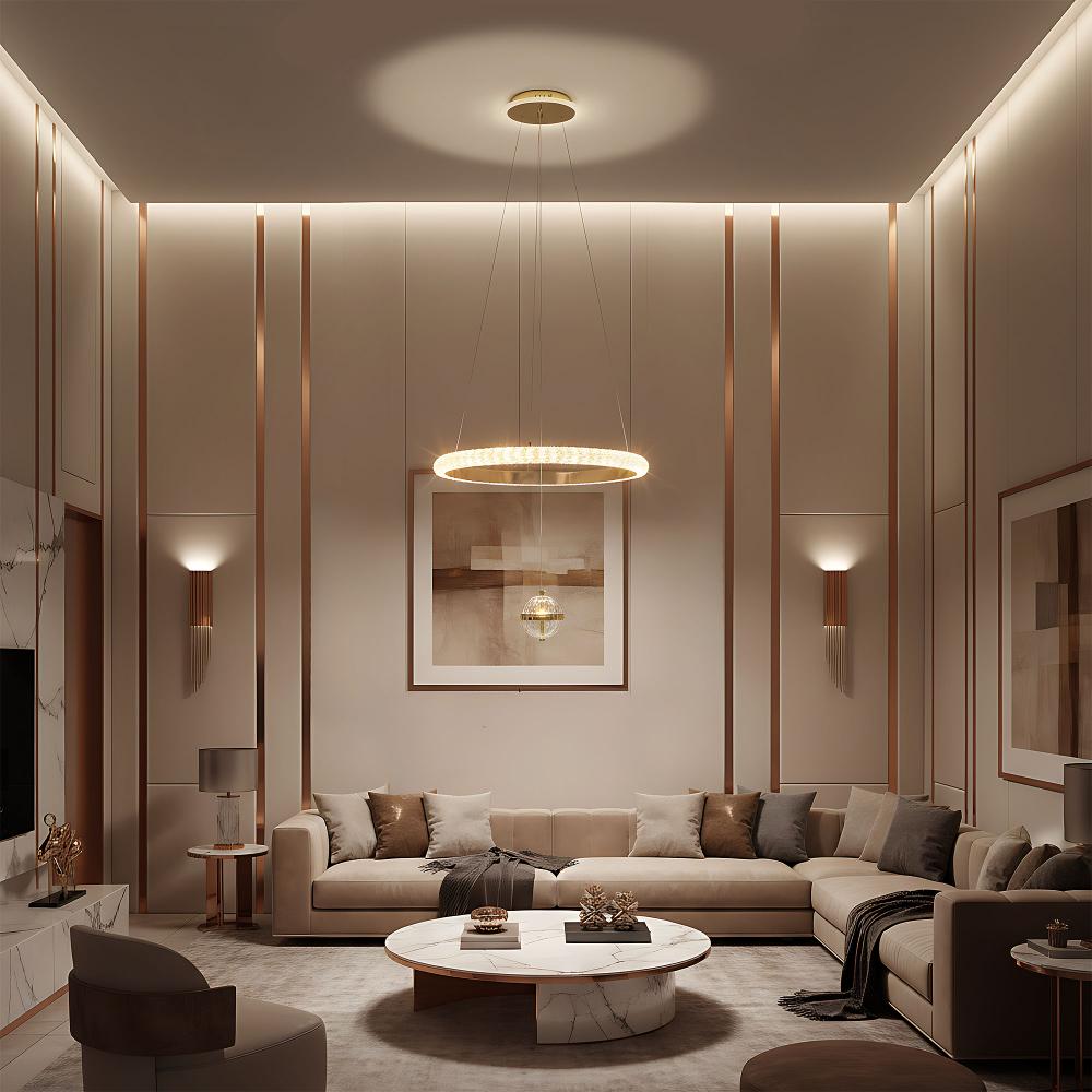 Deckenleuchte G142-CP 50cm GOLD