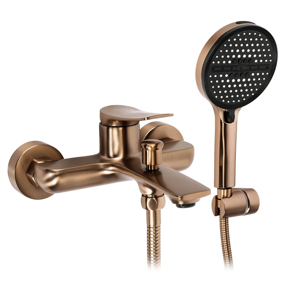 Badewannenarmatur PREMIUM REA Vision Brush Copper