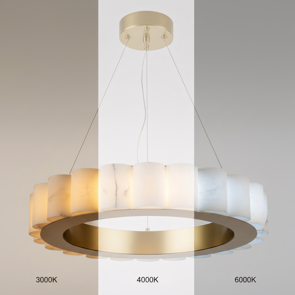 Deckenleuchte APP1801-CP 50 cm Brush Gold