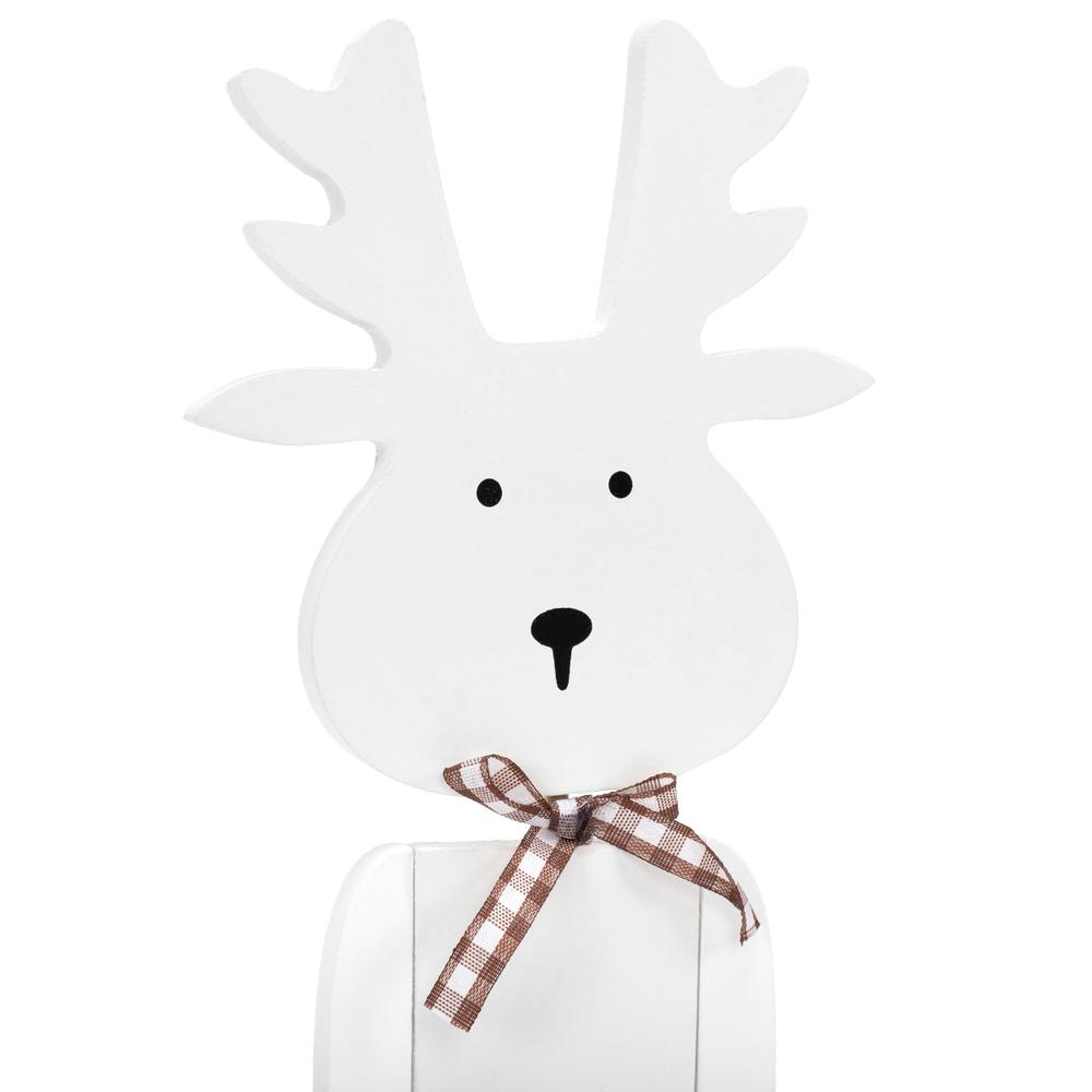 Drewniany Renifer Świąteczny 35cm 301036