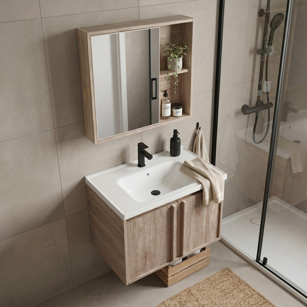 Ensemble de meubles de salle de bain avec lavabo Gama T25023 QHM 60CM