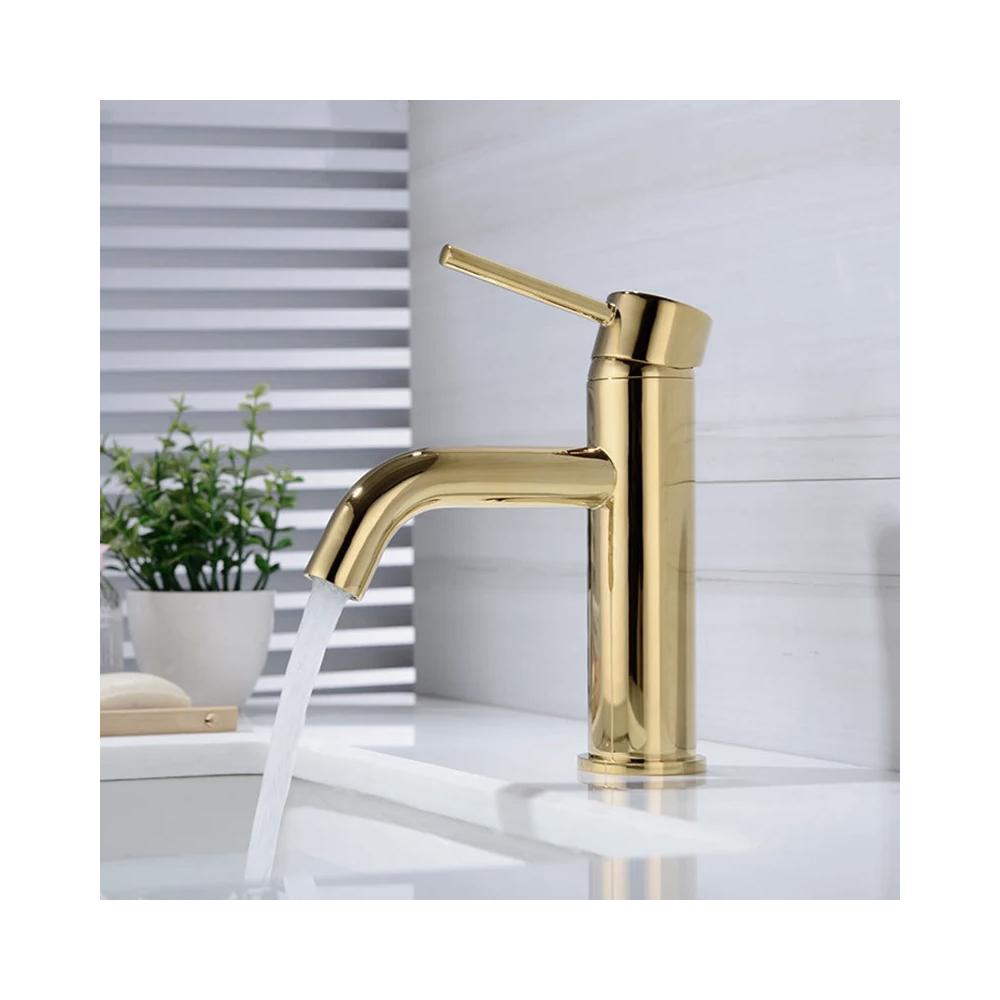 BATERIA UMYWALKOWA REA LUNGO ZŁOTA NISKA