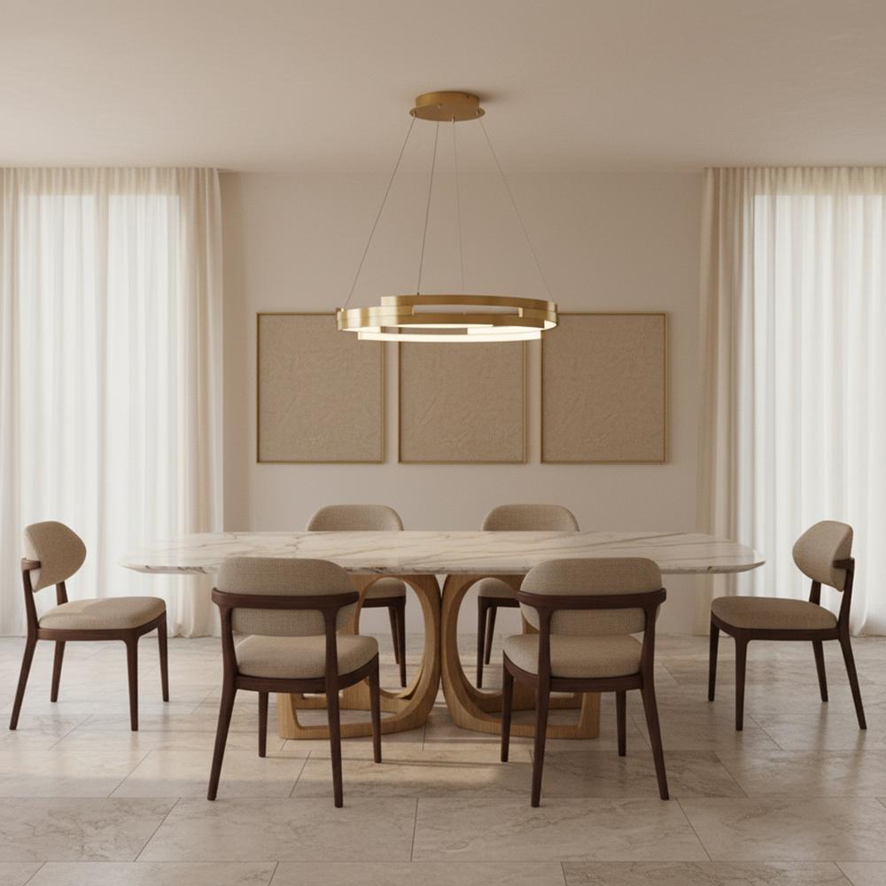 Deckenleuchte G127-CP 50cm GOLD