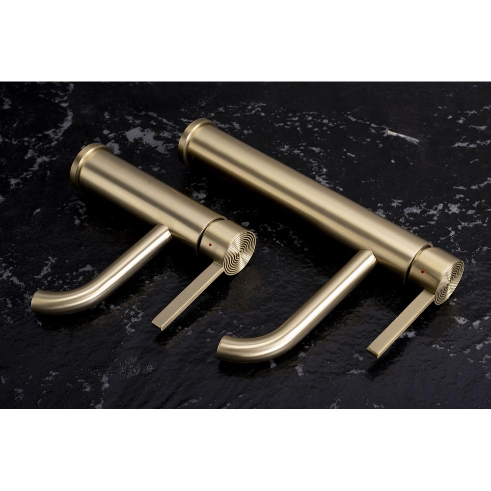 Bathroom faucet Rea Foster Brush Gold Low