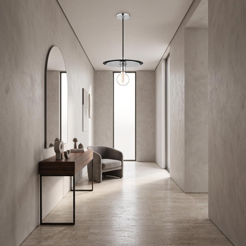 Lampa Wisząca APP1214-1CP Czarna