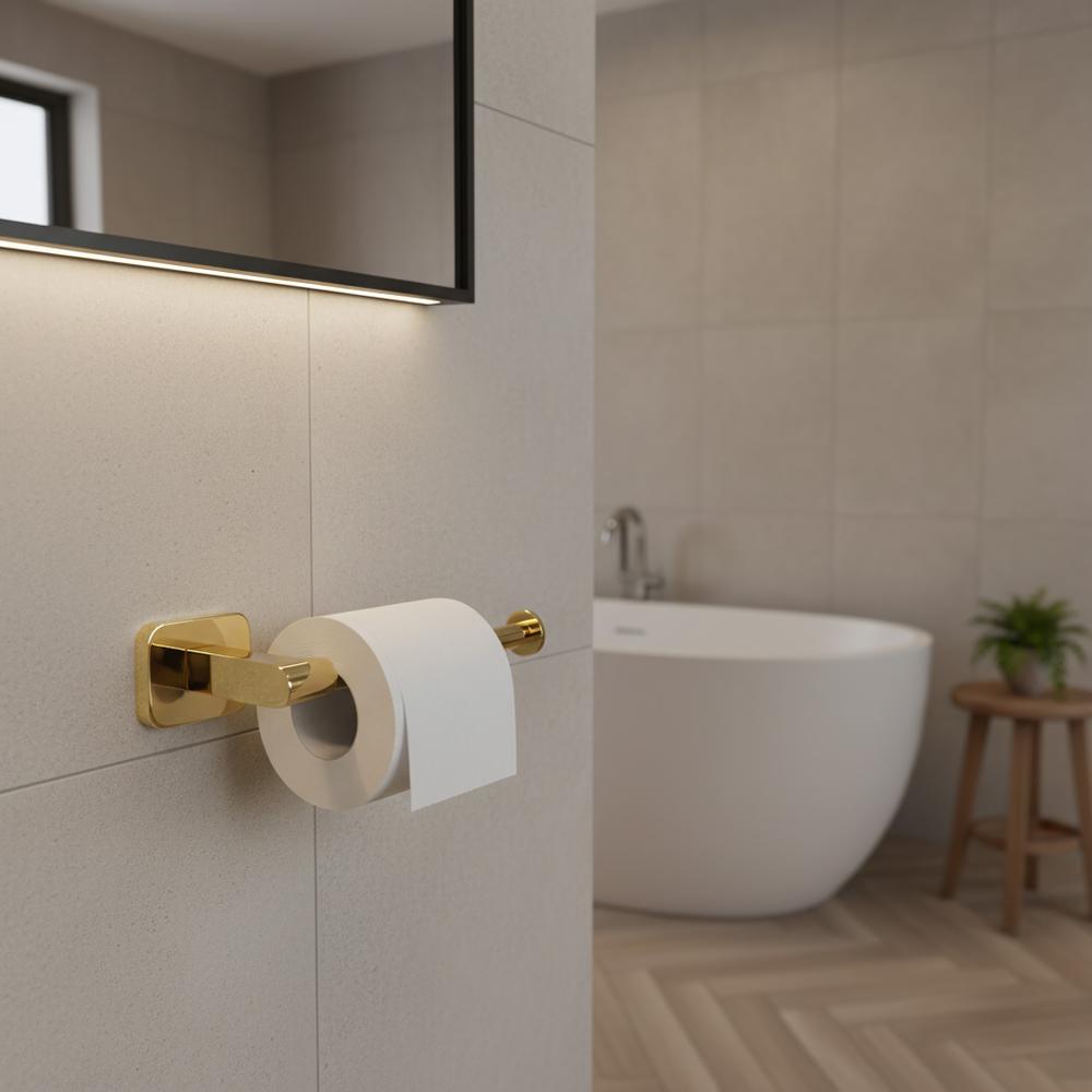 Toilet paper holder 5909 Nico Gold