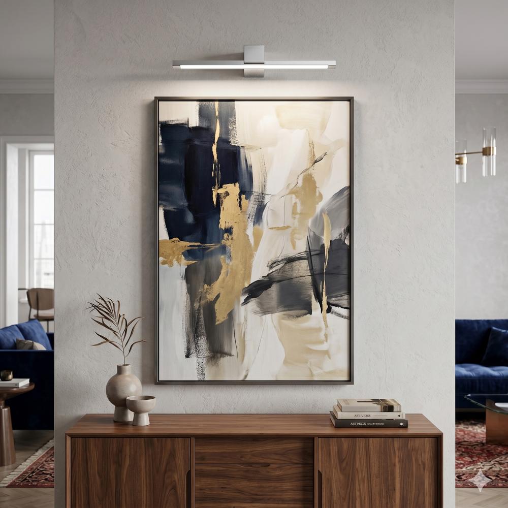 Kinkiet łazienkowy LED SWE041-1W 60 cm Chrom