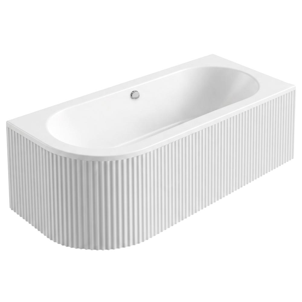 Wanna Akrylowa Narożna Rea Orion Stripe Prawa 170