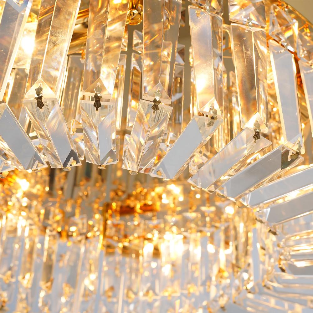 Lampe APP1729-8C 60 cm Gold