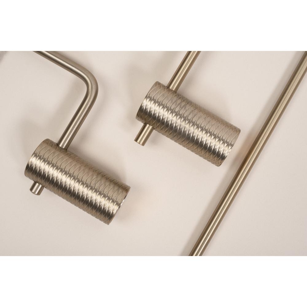 Bathroom hanger 9710 Prism Brush Nickle