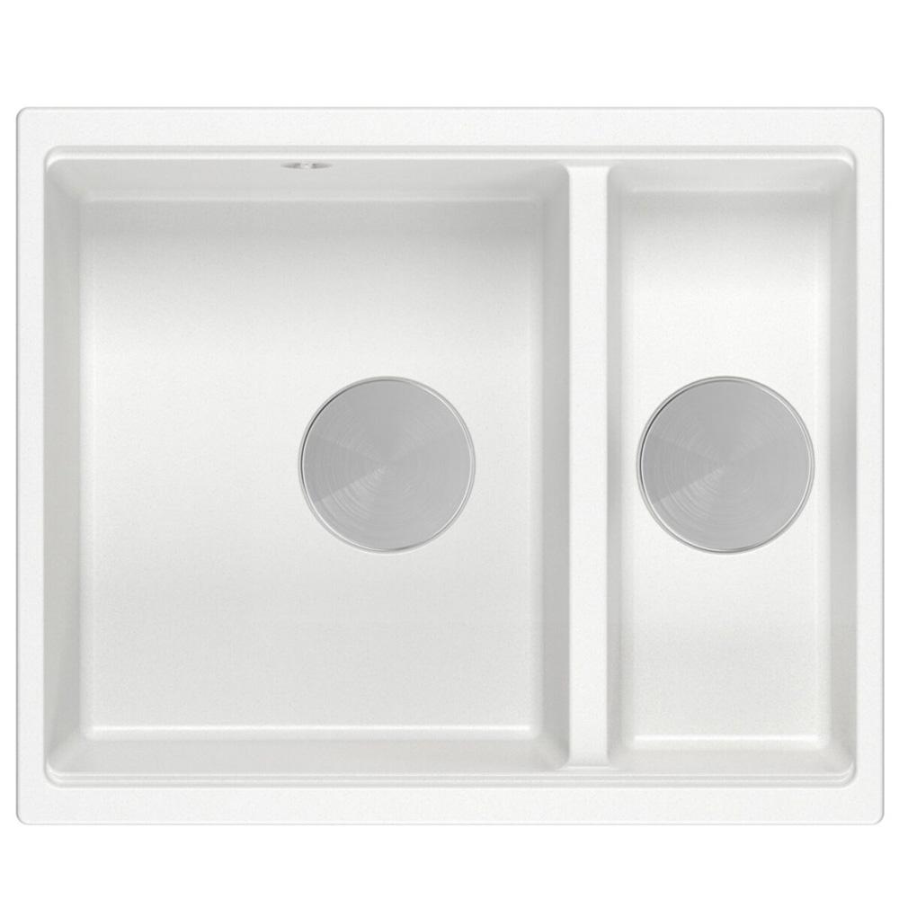 évier en granit Logan 150 White