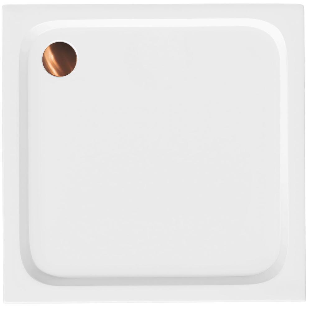 Brodzik prysznicowy akrylowy Rea Belmond biały 90x90