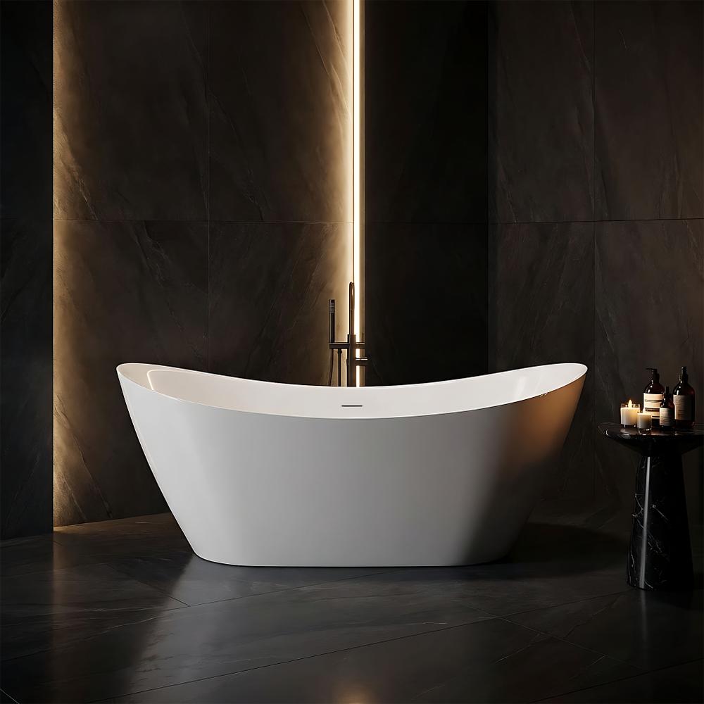 Baignoire autoportante Rea Ferrano Slim 180