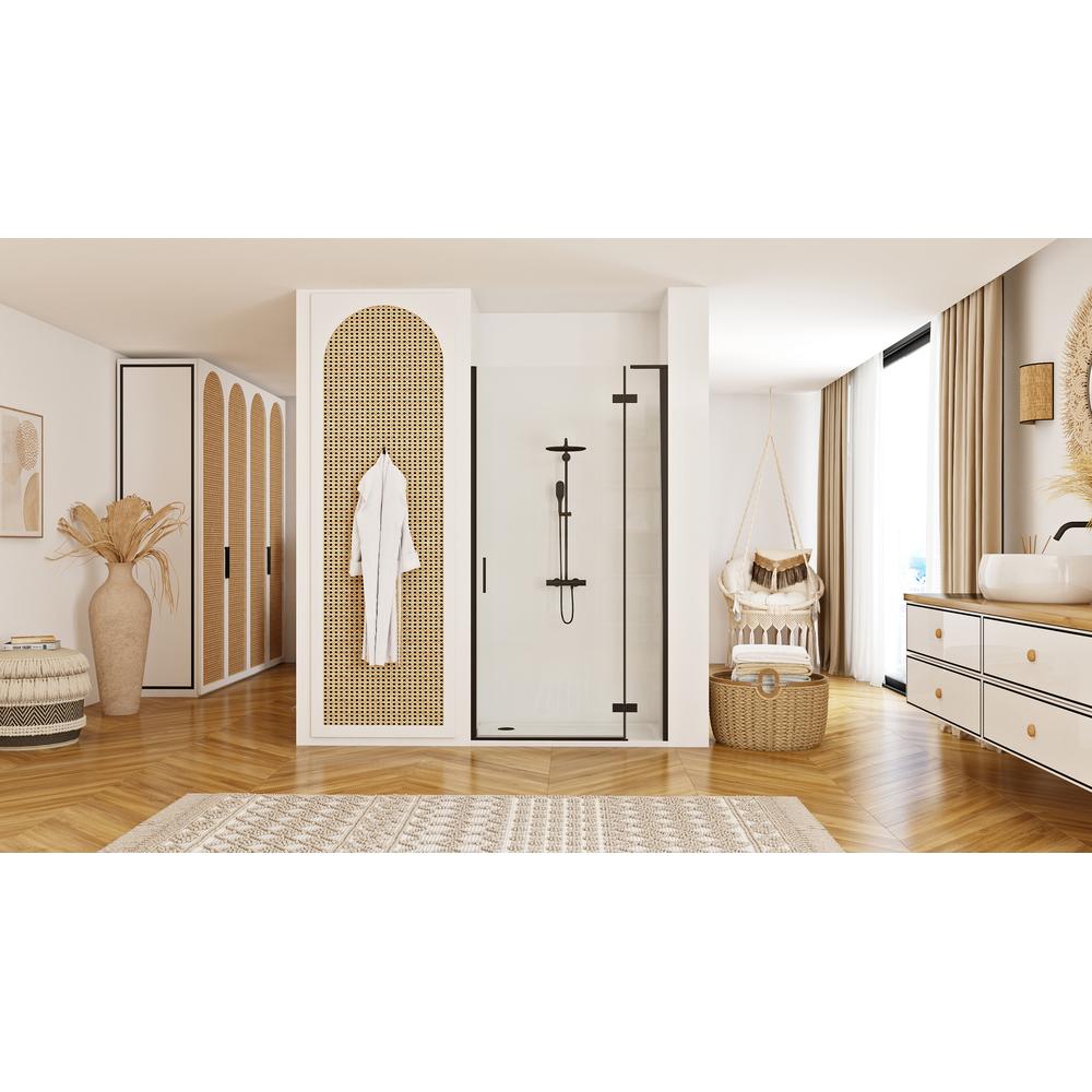 Sprchové dvere Rea Hugo 90 Black