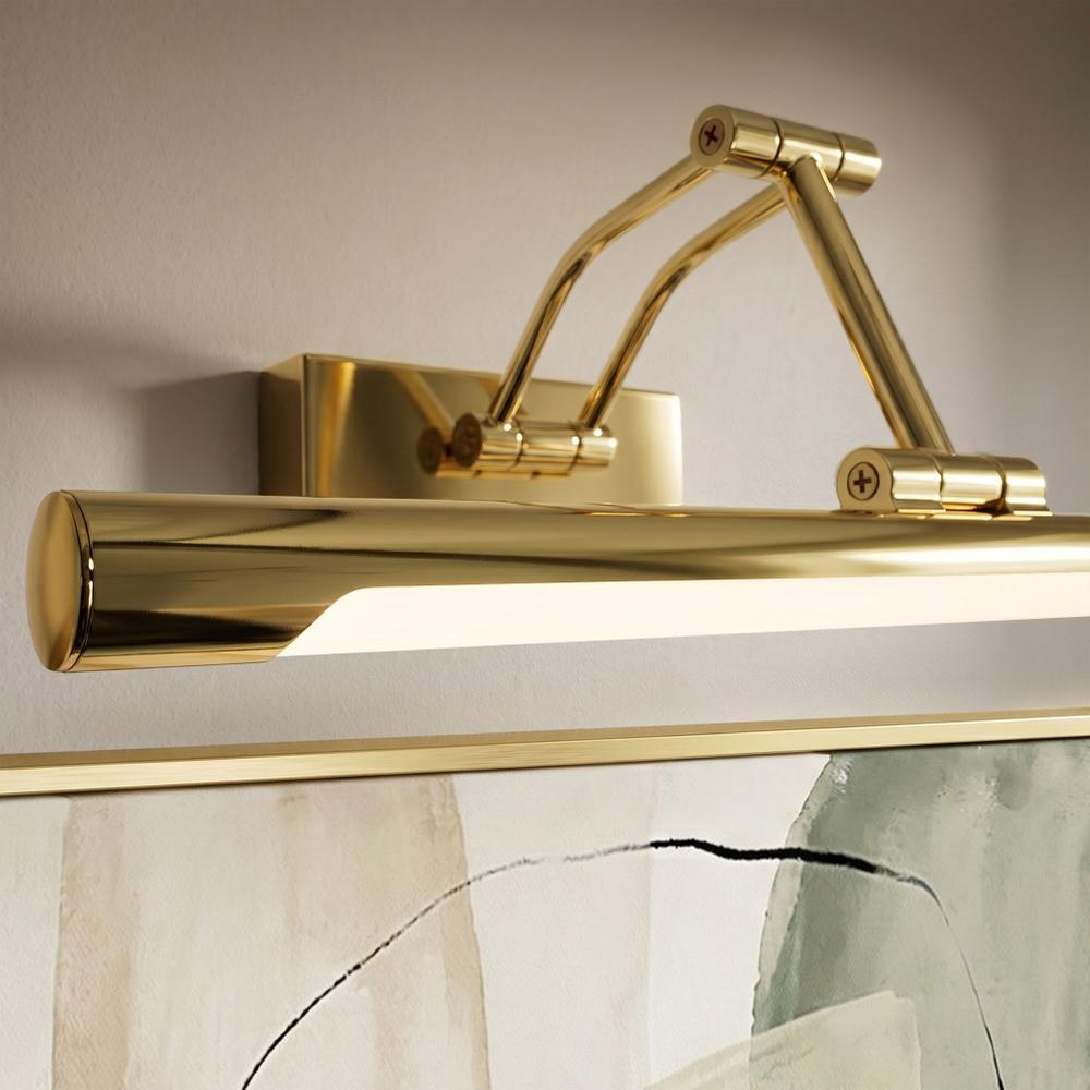 Koupelnové nástěnné LED svítidlo SWE020-1W 60cm Gold