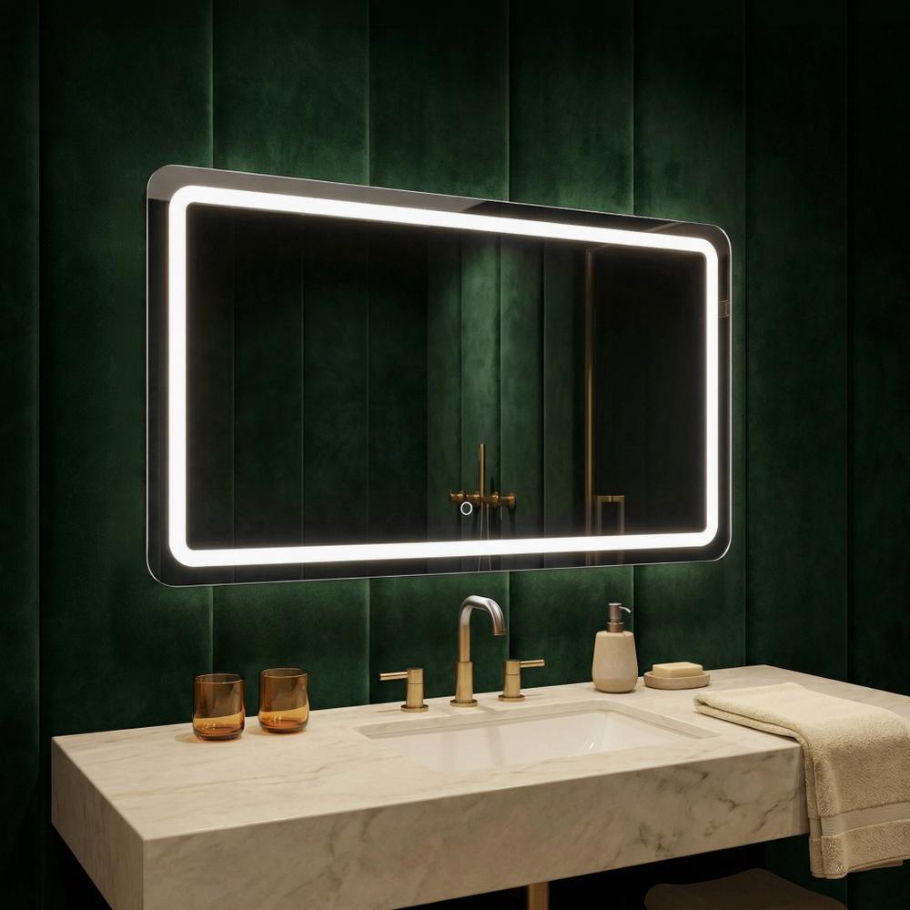 Lustro ścienne LED 100x60cm EDIT