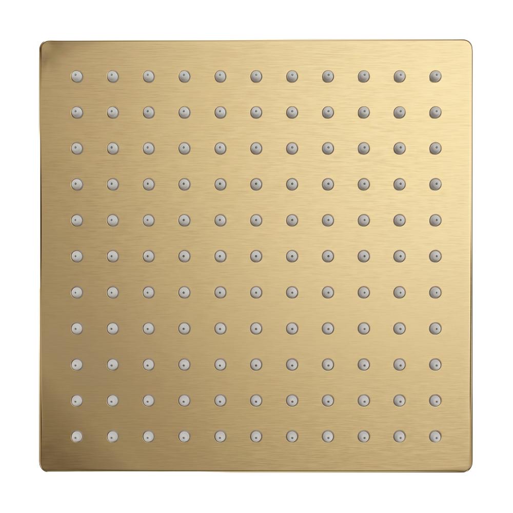 Pălărie de duș pătrată REA JS-P015BG 25cm Brush Gold