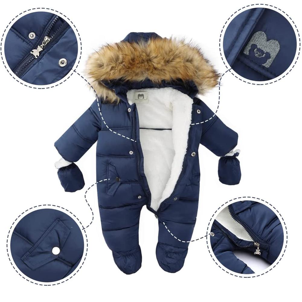 Kombinezon Dziecięcy Szary 62-66cm