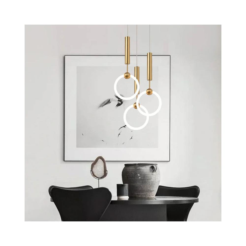 LED-Hängeleuchte LHJ059-1CP Brush Gold