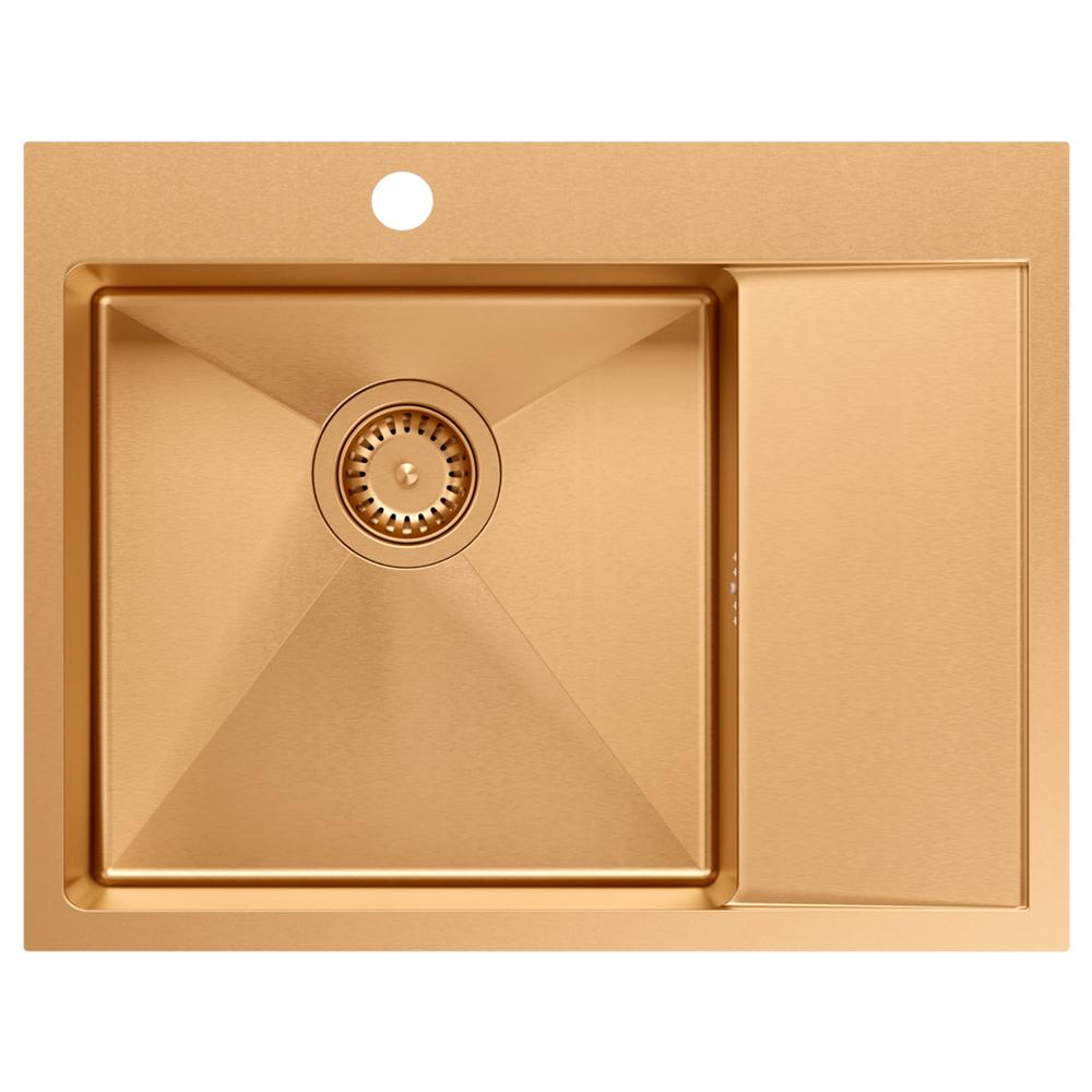 Stainless steel sink RUSSEL 116 Copper