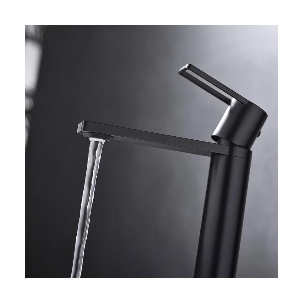 Bathroom faucet Rea Flip Black High