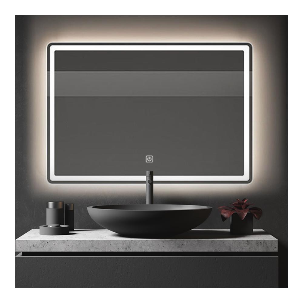 LUSTRO ŚCIENNE LED 80x60cm P10407