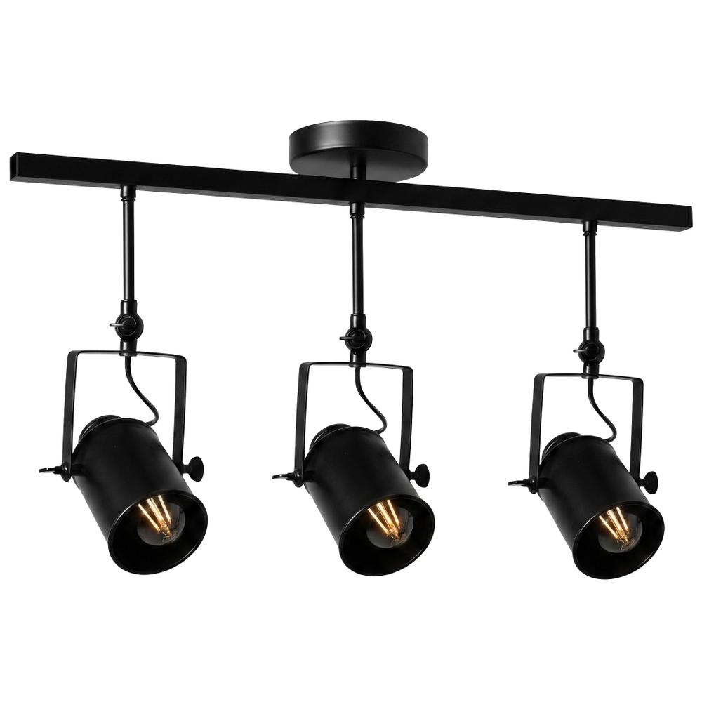 Lampa sufitowa reflektor APP487-3C czarna