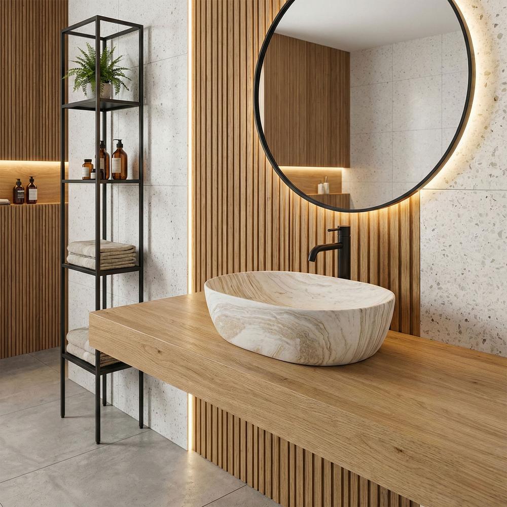 Umývadlo na dosku Amelia Saturn 48