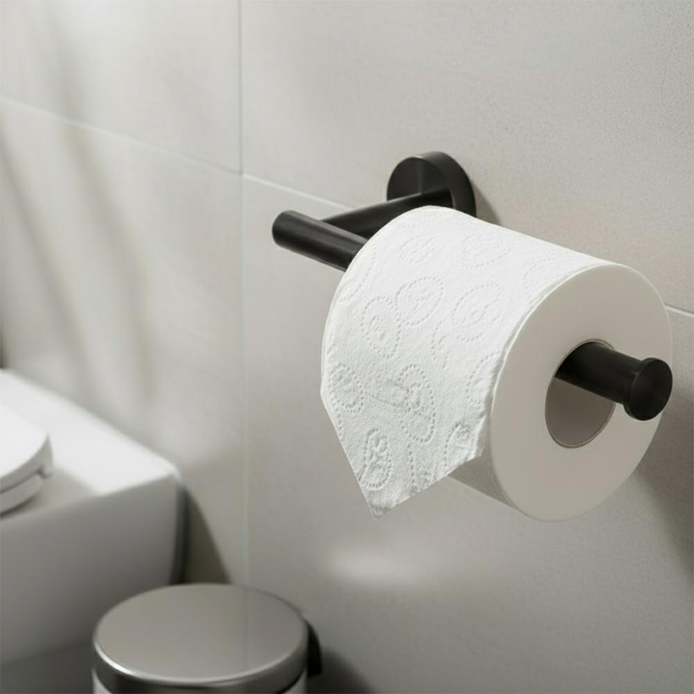 Kylpyhuonetarvikesetti Ari Black 4 osaa