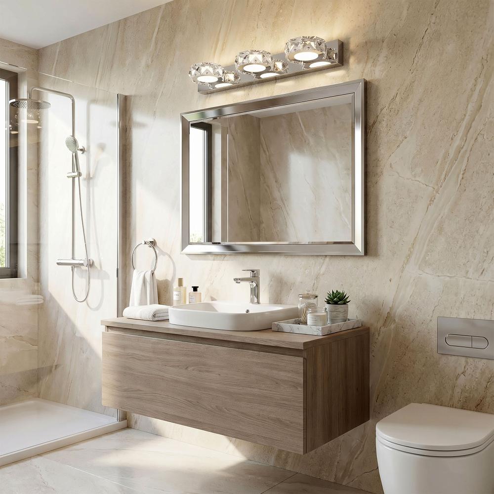 KINKIET ŁAZIENKOWY LED APP1938-3W Chrom