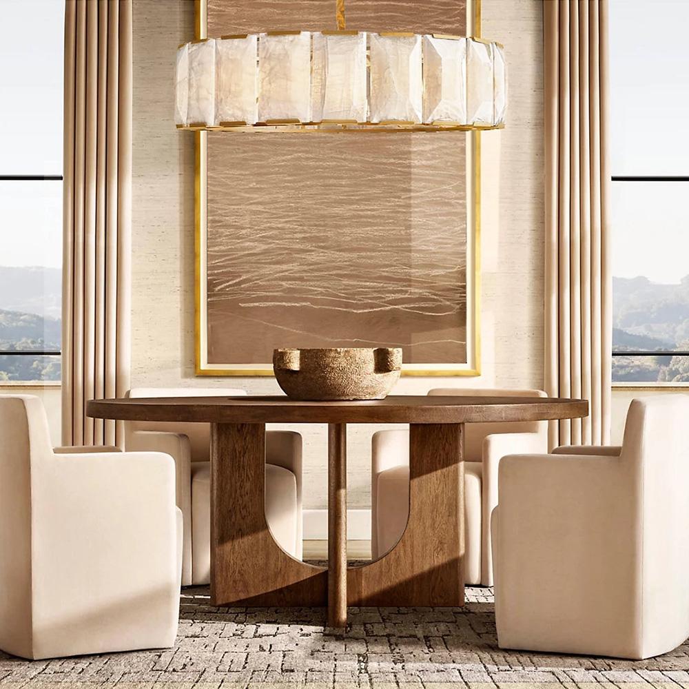 Deckenleuchte APP1797-8CP BRUSH GOLD