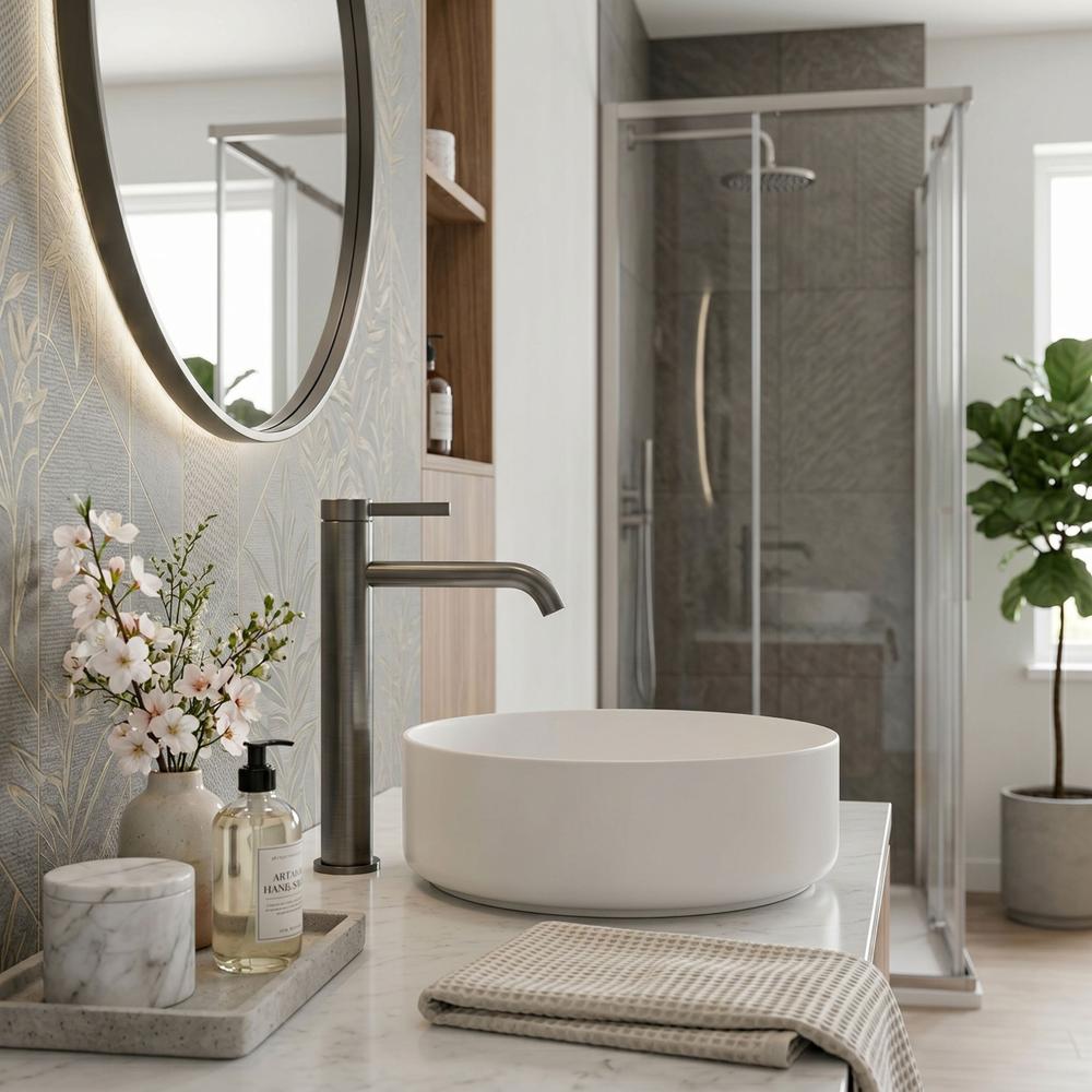 Bathroom faucet Rea Rivo Titan High