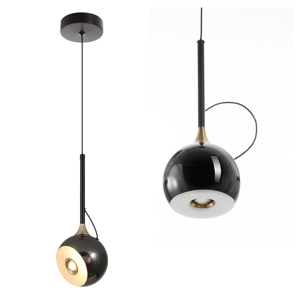 Hängelampe LED G087-1CP BLACK CHROME