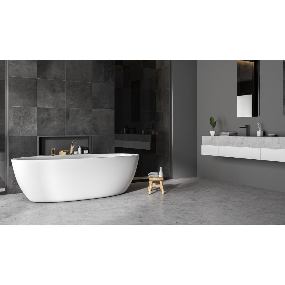 Wannenarmatur Rea Riven GOld