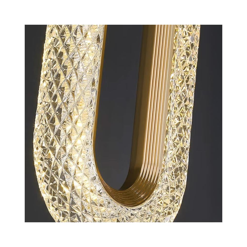 Kristall-Hängelampe G113-1CP GOLD