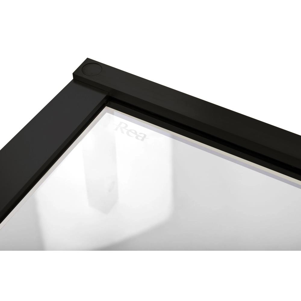 Tuš vrata Rea Hugo 100 Black