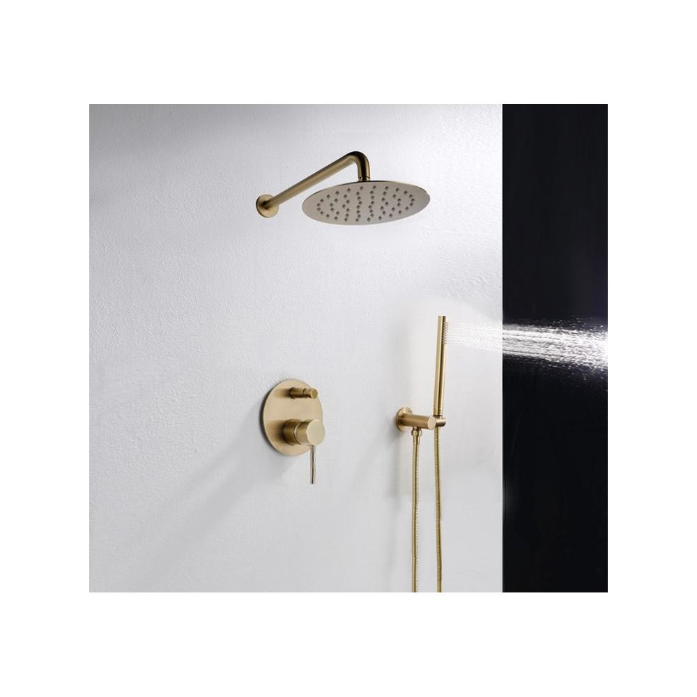 Potinkinė dušo sistema Rea Lungo L. Auksinis auksas + DĖŽUTĖ