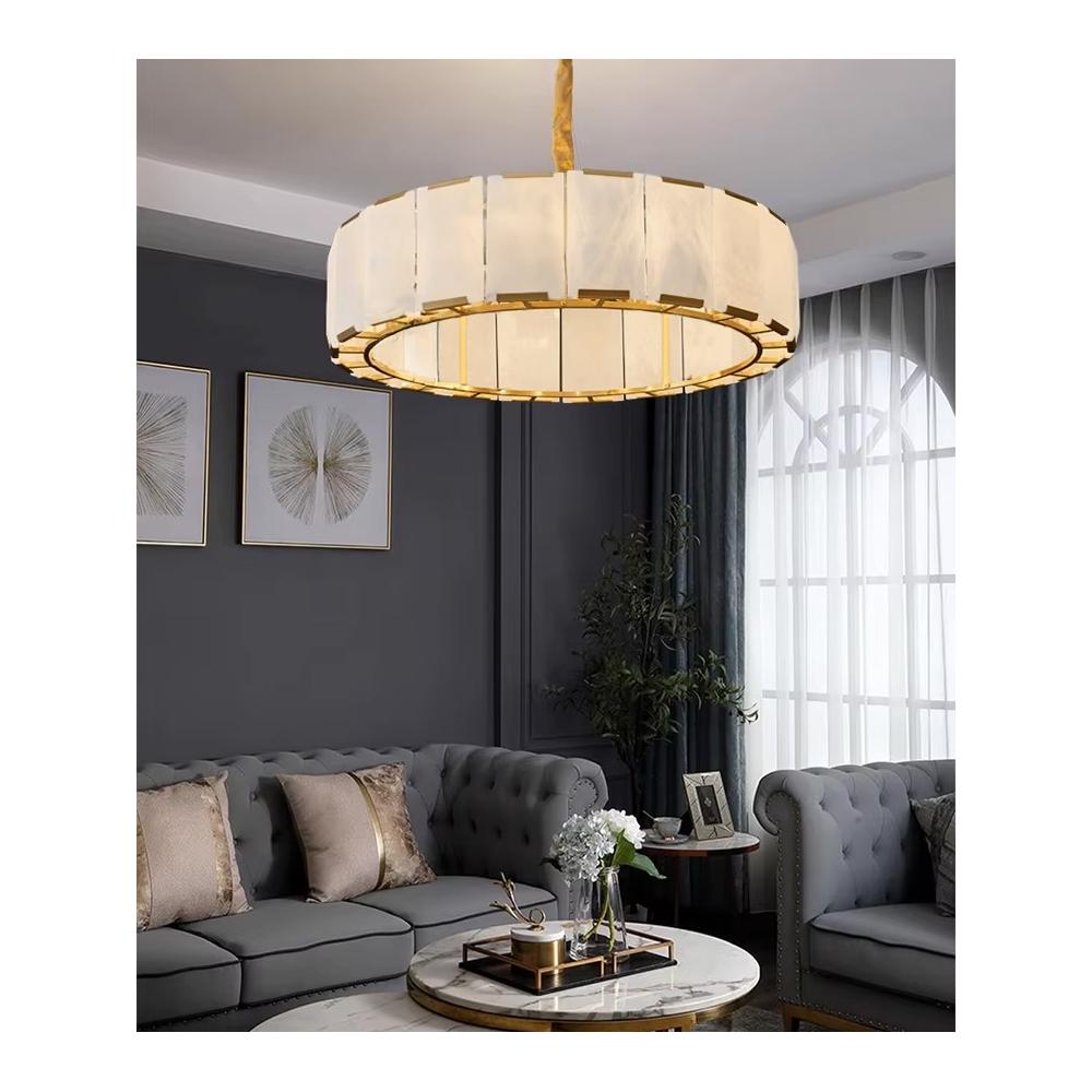 Deckenleuchte APP1797-8CP BRUSH GOLD